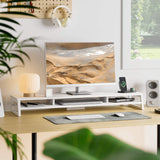 Frida Dual Monitor Stand F210 - 42.5" White