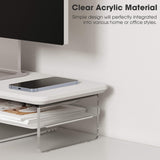 Yugen Small Monitor Stand Y206 - 23.6" White