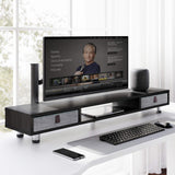 Bastion Dual Monitor Stand D210 - 42.5" Black