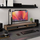 Bastion Dual Monitor Stand D310 - 42.5" Walnut