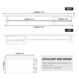 Klimt Dual Monitor Stand K210 - 42.5" White