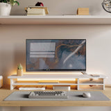 Klimt Dual Monitor Stand K210 - 42.5" White