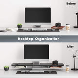Yugen Dual Monitor Stand Y210 - 42.5" Blue