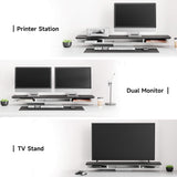 Yugen Dual Monitor Stand Y210 - 42.5" Blue