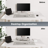 Yugen Small Monitor Stand Y206 - 23.6" White